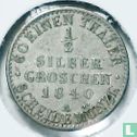 Sachsen-Weimar-Eisenach ½ Silbergroschen 1840 - Bild 1