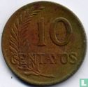 Peru 10 centavos 1962 - Image 2