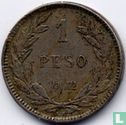 Colombia 1 peso 1912 (AM) - Image 2