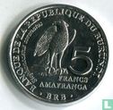 Burundi 5 francs 2014 "African crowned eagle" - Image 2