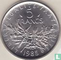Frankrijk 5 francs 1985 - Afbeelding 1