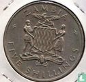 Sambia 5 Shilling 1965 "First anniversary of Independence" - Bild 2
