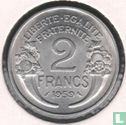 Frankrijk 2 francs 1959 - Afbeelding 1