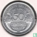 Frankrijk 50 centimes 1947 (zonder B - aluminium) - Afbeelding 1