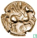 Ancient Celts (Atrebates Tribe) AU fourth stater about 10BC - 10 - Image 2