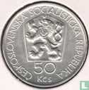 Tschechoslowakei 50 Korun 1978 "650th anniversary of Kremnica Mint" - Bild 2
