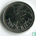 Barbados 10 cents 2012 - Afbeelding 2