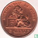 Belgium 2 centimes 1876 - Image 2