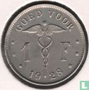 Belgique 1 franc 1928 (NLD) - Image 1