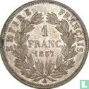 Frankrijk 1 franc 1857 - Afbeelding 1