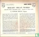 Mozart Organ Works