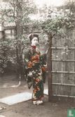 Geisha Woman Japan - Afbeelding 1