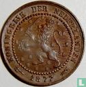 Netherlands 1 cent 1877 (type 2) - Image 1