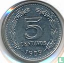 Argentine 5 centavos 1959 - Image 1