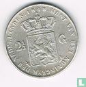 2 1/2 gulden 1848 - Image 1