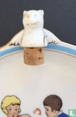 Porceleinen babypapbord met dubbele bodem - Frankrijk - Afbeelding 3