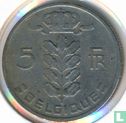 België 5 francs 1966 (FRA - muntslag) - Afbeelding 2