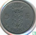 Belgique 5 francs 1950 (NLD - frappe monnaie) - Image 2