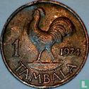 Malawi 1 tambala 1974 - Image 1