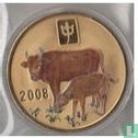 North Korea 20 won 2008 (PROOF) "Year of the Ox" - Image 1