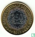 Comores 250 francs 2013 "30th anniversary of the Central Bank of the Comoros" - Image 1
