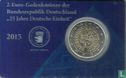Allemagne 2 euro 2015 (coincard - A) "25 years of German Unity" - Image 1