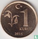 Turkey 1 kurus 2015 - Image 1