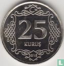 Turkije 25 kurus 2015 - Afbeelding 1