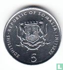 Somalia 5 shillings 1999 "FAO - Food Security" - Image 2