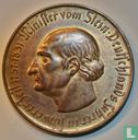 Westphalia 10000 mark 1923 (small rim) "Freiherr vom Stein" - Image 2