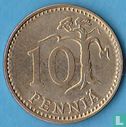 Finland 10 penniä 1978 (Dubbelslag) - Afbeelding 2