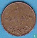Finnland 1 penni 1963 (Mit abgerundeten Seite) - Bild 2
