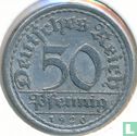 Duitse Rijk 50 pfennig 1920 (A) - Afbeelding 1