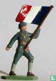 Franse infanterist - vaandeldrager - Image 1