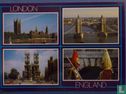 London:Houses of Parliament, Tower Bridge, Westminster Abbey, Guards - Afbeelding 1