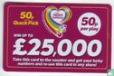 Playcard 50p Quick Pick - The Health Lottery - Image 1