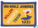 Dutch contingent - Willem Barentz troep - 18th World Jamboree (blue border) - Afbeelding 2