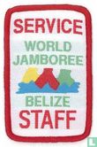 Belize contingent - 19th World Jamboree - Service Staff (red border) - Bild 1