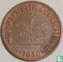 Germany 1 pfennig 1950 (J - small mintmark) - Image 1