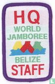 Belize contingent - 19th World Jamboree - HQ Staff (purple border) - Afbeelding 1