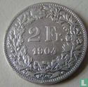 Switzerland 2 francs 1904 - Image 1