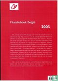 Philately book Belgium 2003 - Image 2