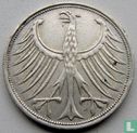 Germany 5 mark 1963 (F) - Image 2