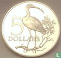 Trinité-et-Tobago 5 dollars 1975 (BE) - Image 2