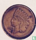USA  Indian-head token 1803 - Image 1