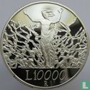 Italy 10000 lire 2000 (PROOF) "The peace" - Image 2