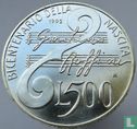 Italië 500 lire 1992 "200th anniversary Birth of Gioachino Rossini" - Afbeelding 1
