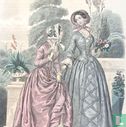 Deux femmes sur la terasse - Septembre 1850 - Afbeelding 3