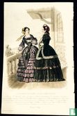 Modes de Mme Plé Horiau; Deux femmes sur la terasse (1850-1853) - 378 - Image 1