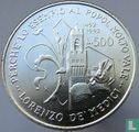 Italien 500 Lire 1992 "500th anniversary Death of Lorenzo de' Medici" - Bild 1
